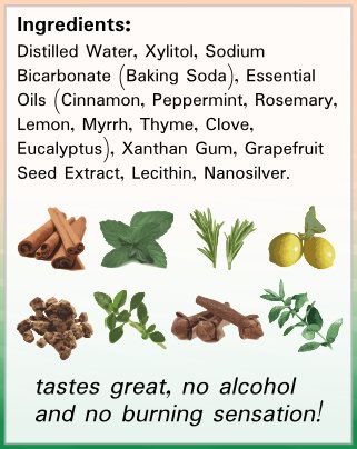 Ingredients column on label