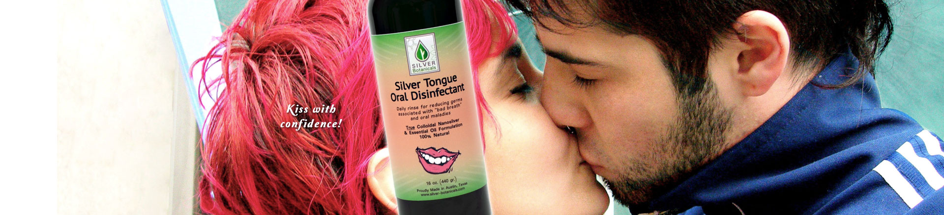 Silver Tongue Oral Disinfectant - Kiss with confidence!
