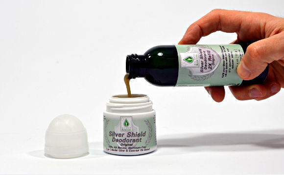 Refilling Silver Shield Deodorant Refilling Silver Shield Deodorant