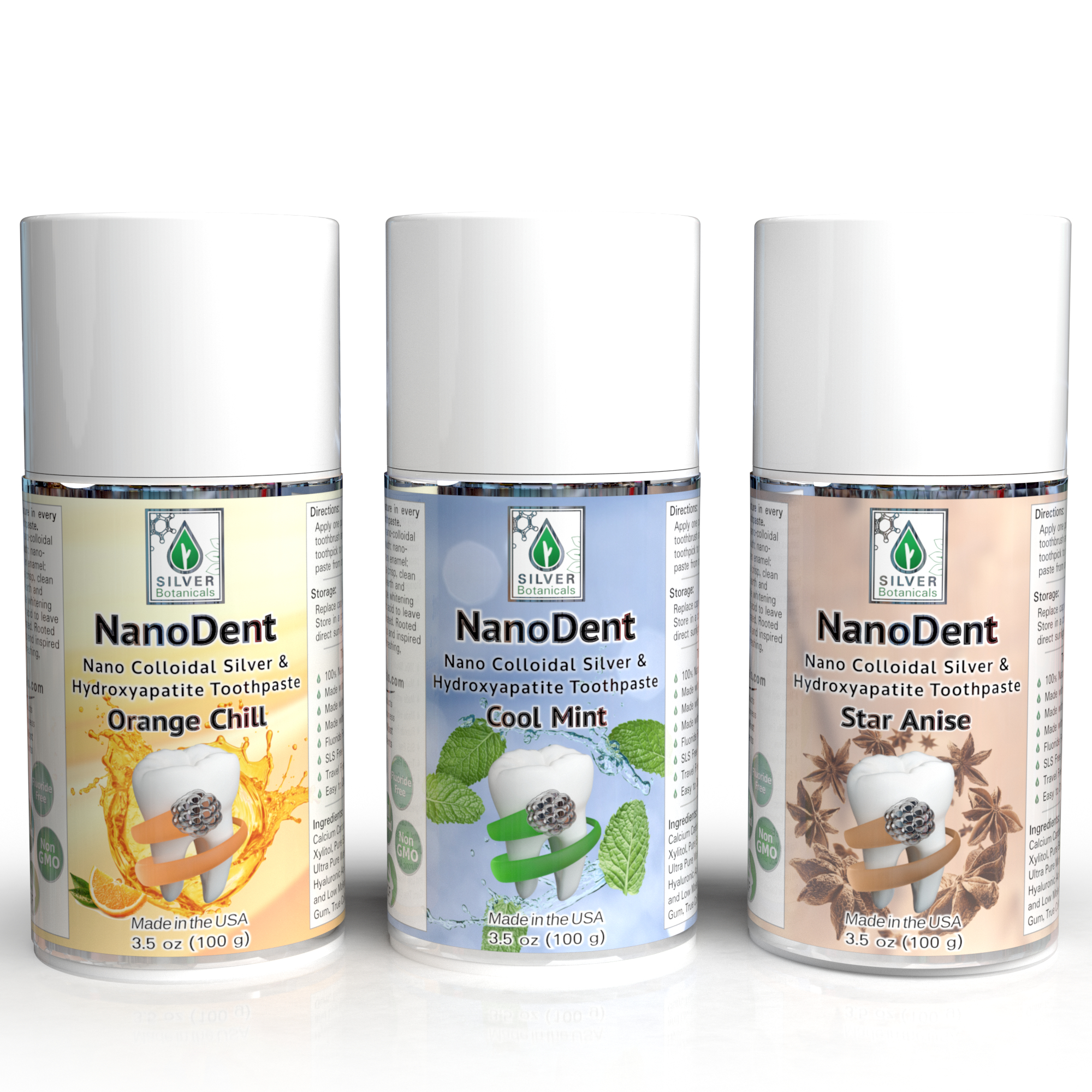 NanoDent Family of Toothpaste