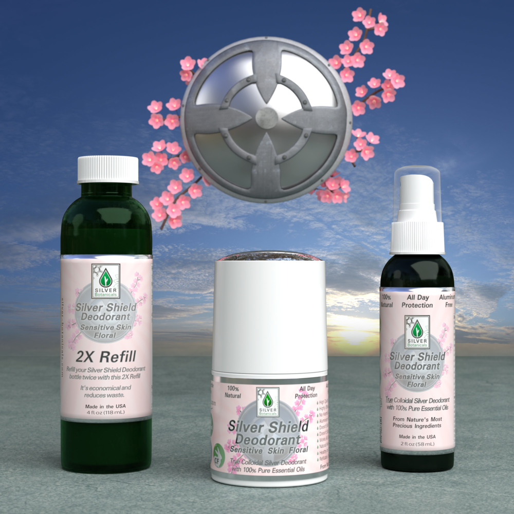 Sensitive Skin Floral Formula, Rfill, Roll-on and Spray-on