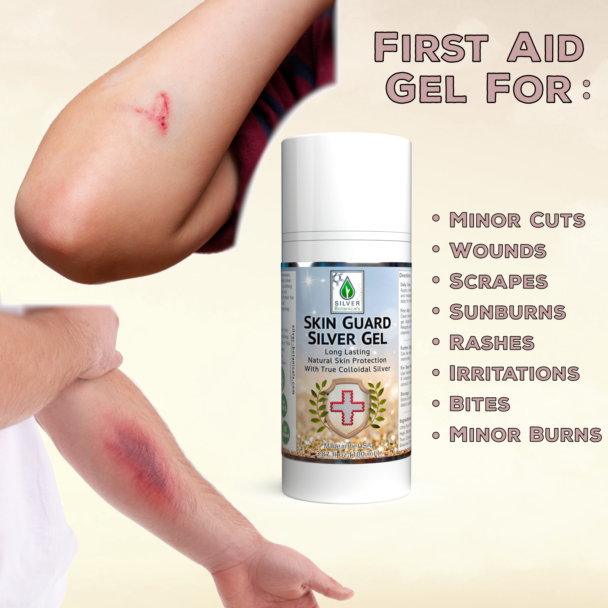 Use for Cuts & Scrapes