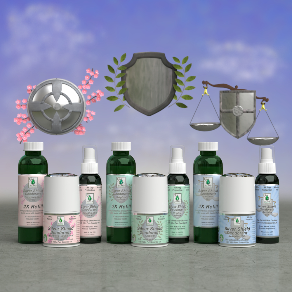 Silver Shield Deodorant Family