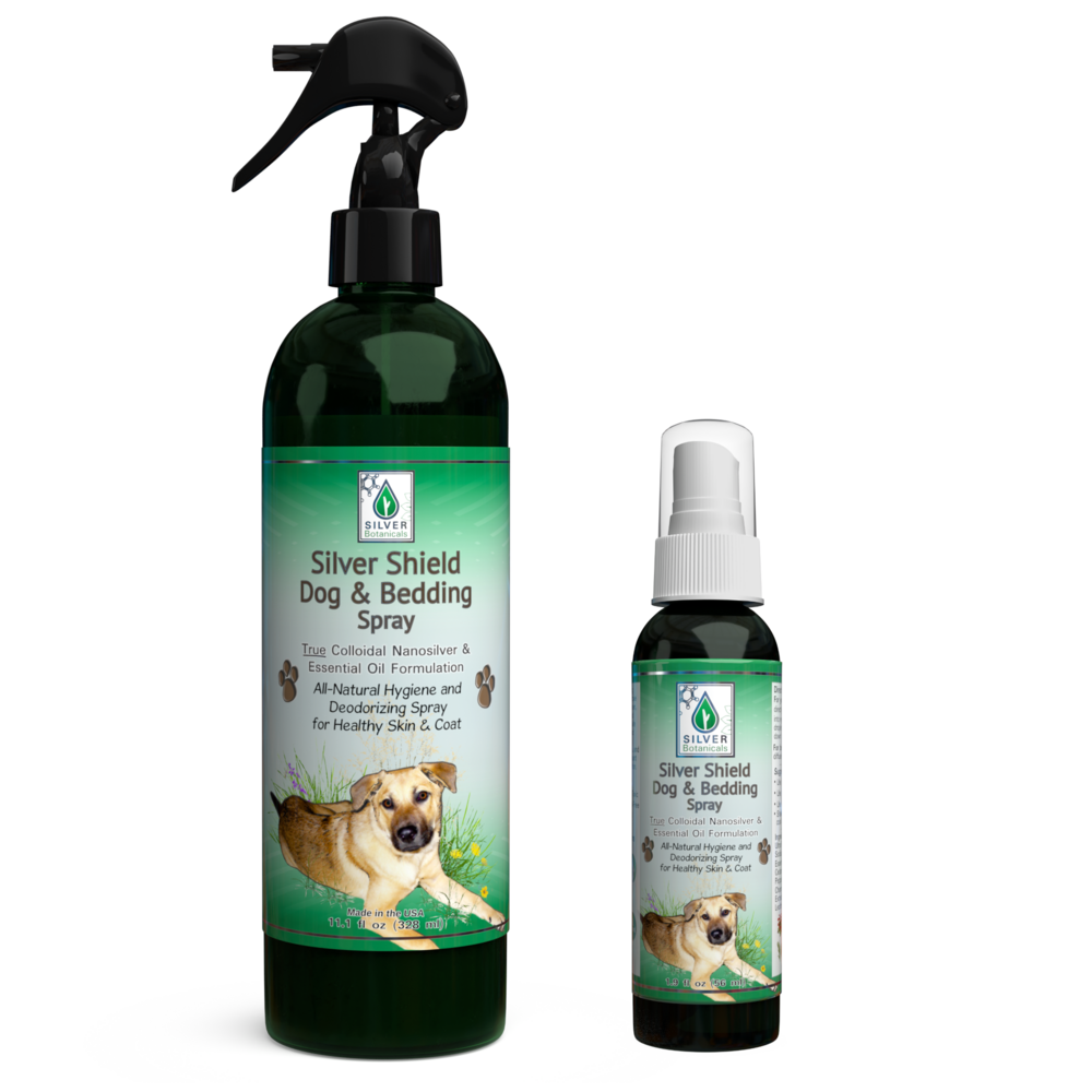 Silver Shield Dog and Bedding Spray 11.1 & 1.9 oz.