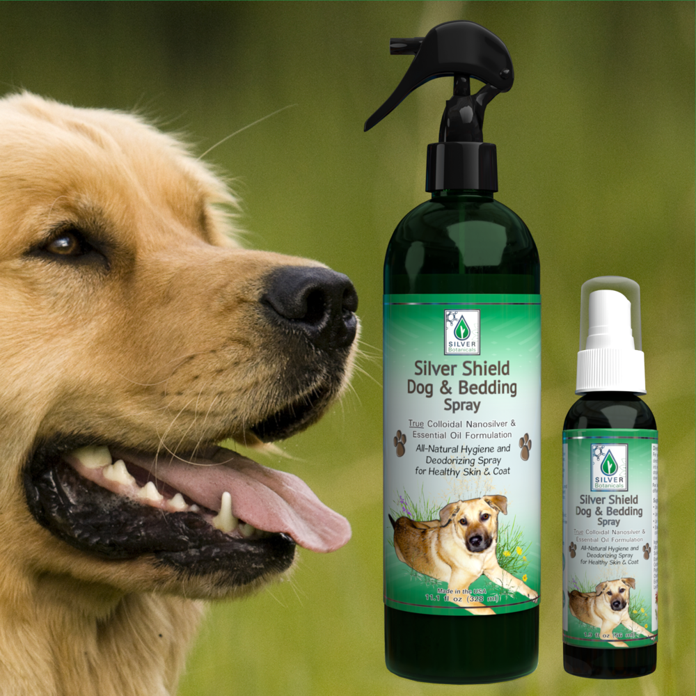 Silver Shield Dog and Bedding Spray 11.1 & 1.9 oz.