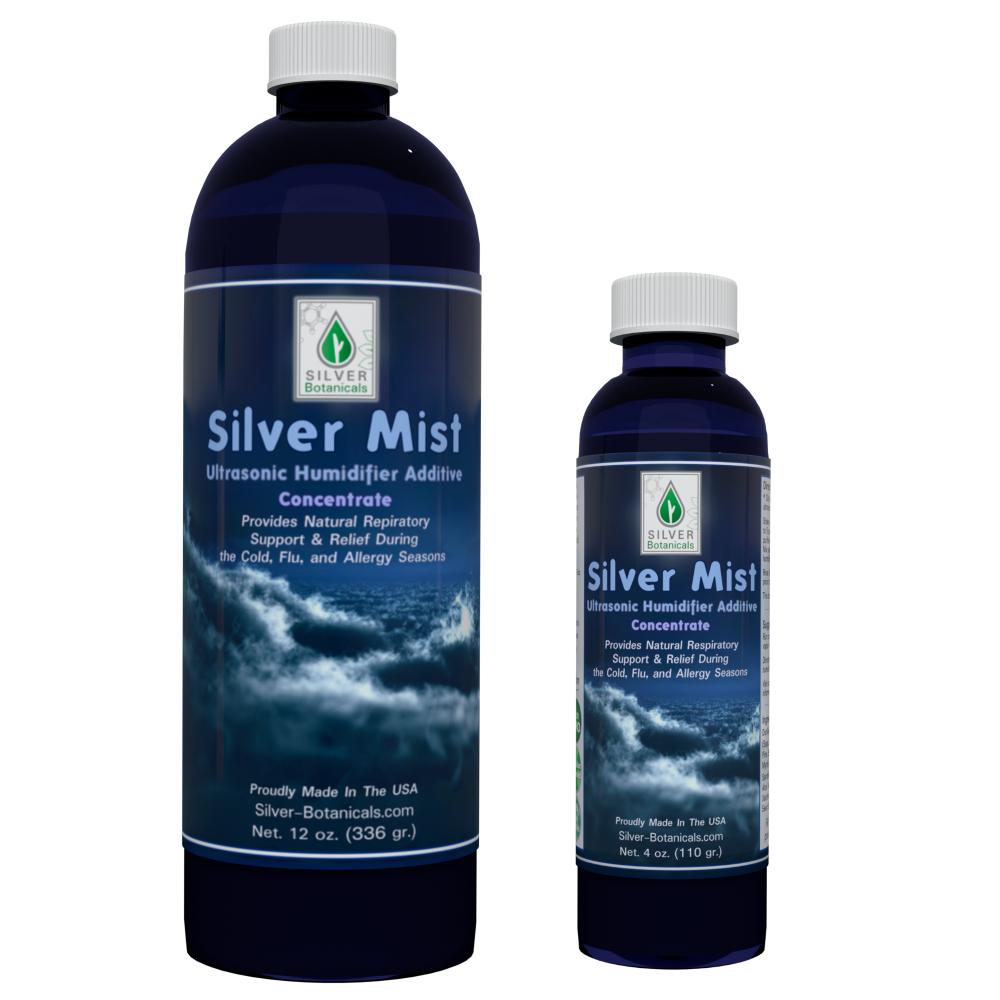 Silver Mist Humidifier Additive 12oz. and 4oz. sizes