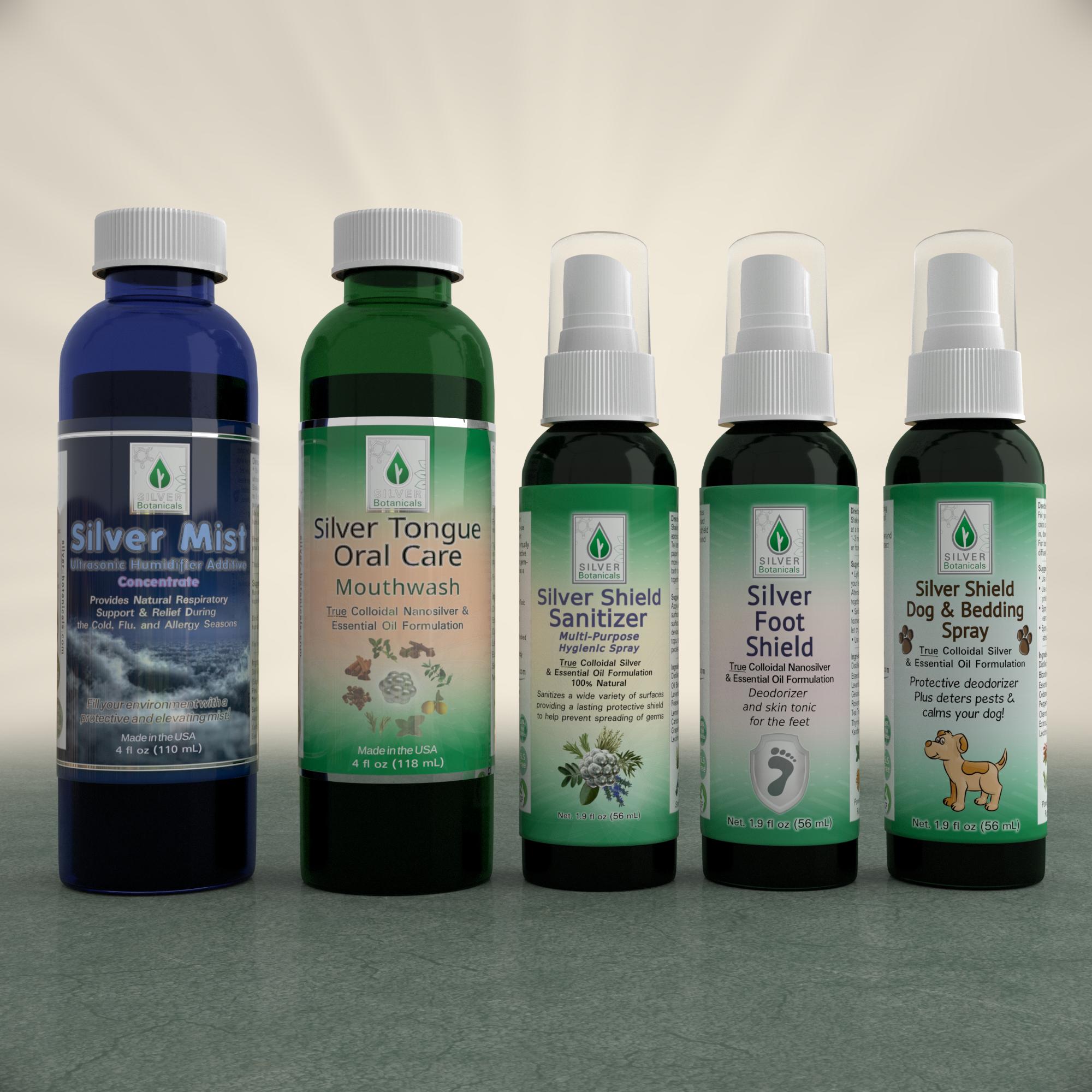 Silver Botanicals Travel Sizes Silver Botanicals Travel Sizes