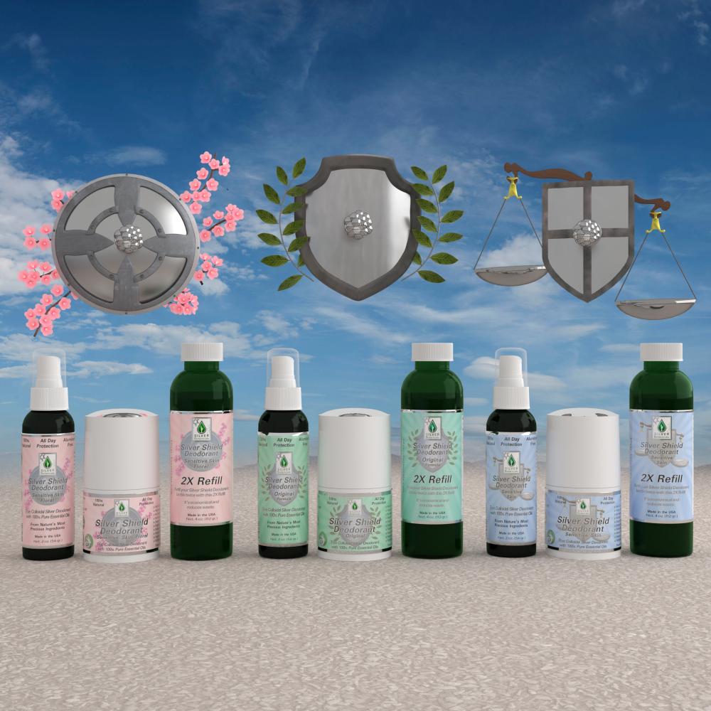 Silver Shield Deodorant Family