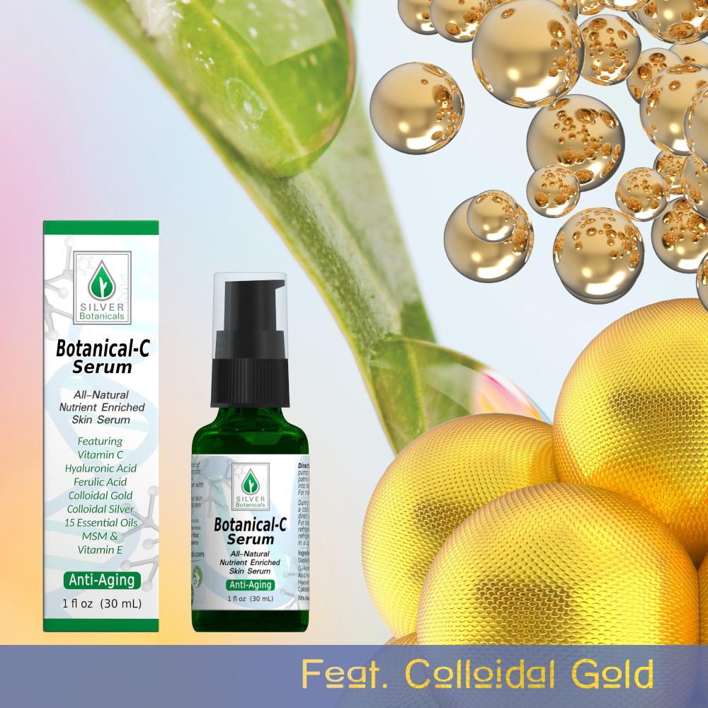 Botanical-C Serum, Featuring Colloidal Gold