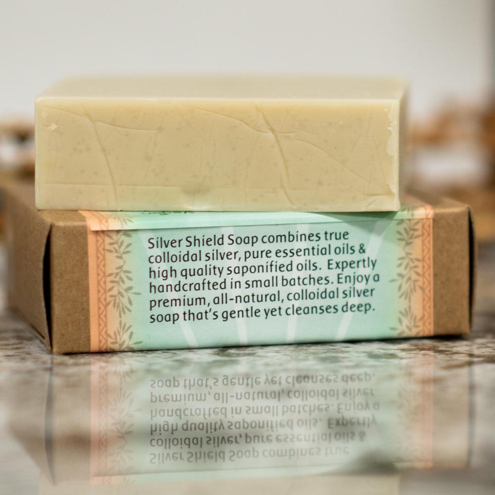 Silver Shield Soap Bar - gentle, yet cleanses deep