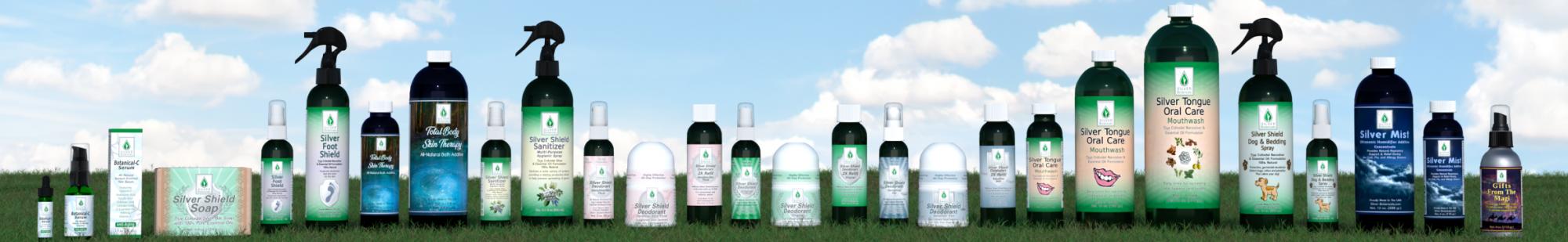 Silver Botanicals Family of Products