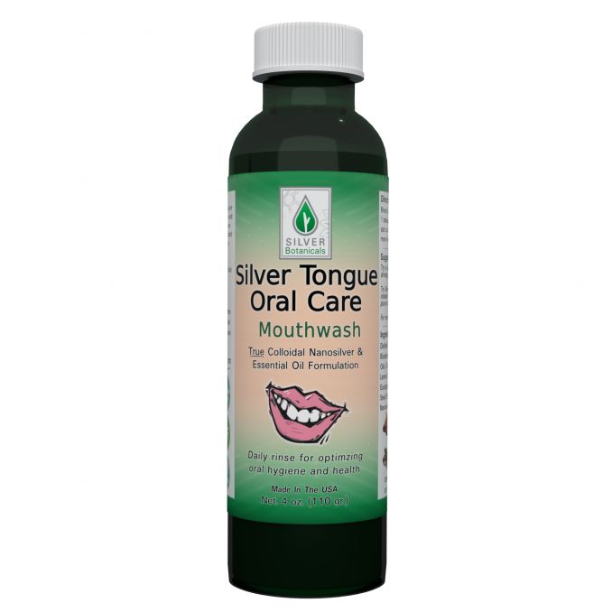 Silver Tongue Oral Care - Mouthwash, 4 fl oz.
