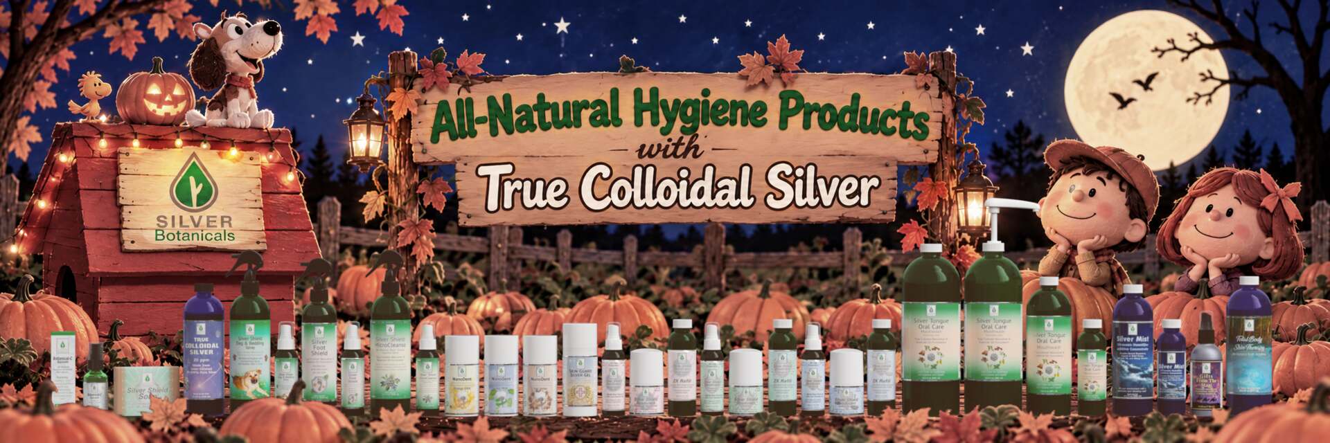 Silver Botanicals Family of Products