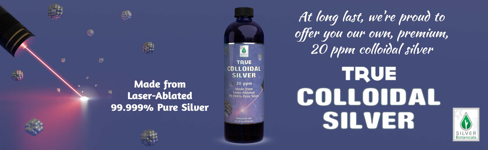 Silver Botanicals True Colloidal Silver