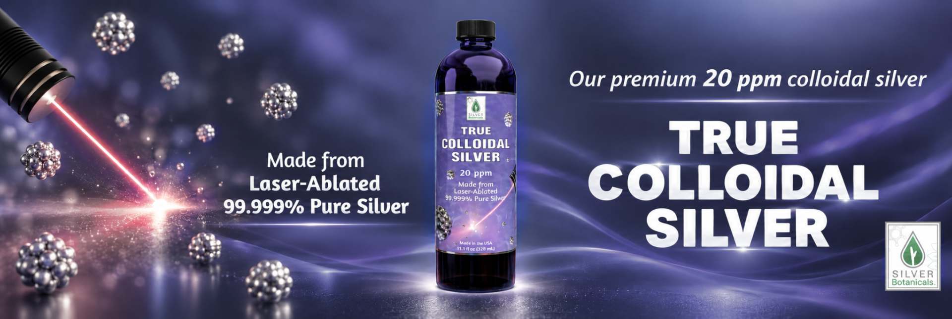 Silver Botanicals True Colloidal Silver